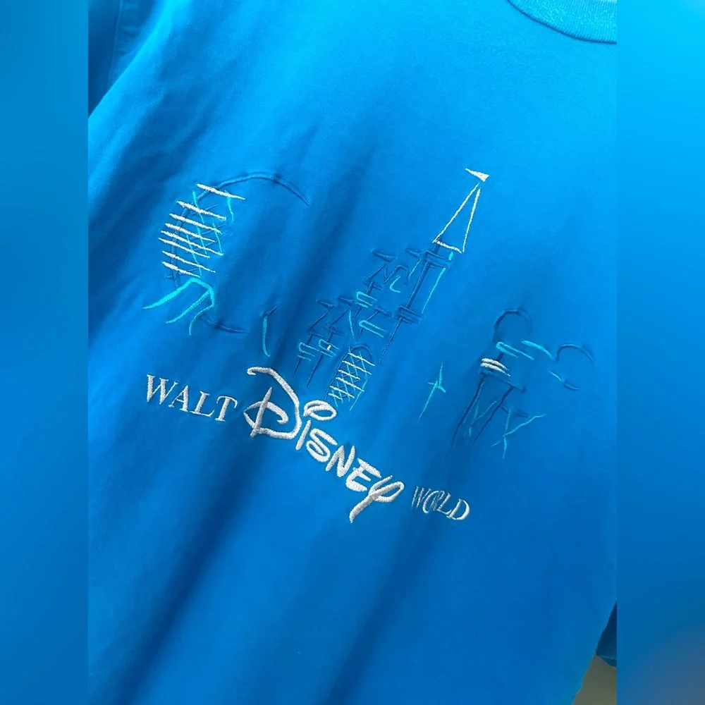 Official Disney Blue Short Sleeve Tee - Picture 6 of 7